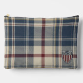 UA 250 American Plaid Shield Motif ID1301 Zubehörtasche (Vorderseite)
