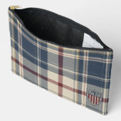 UA 250 American Plaid Shield Motif ID1301 Zubehörtasche (Offen)