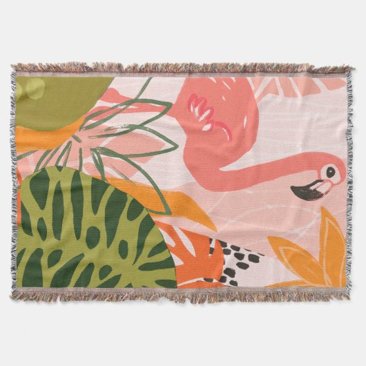 UA Jungle Flamingo II Decke (Vorderseite)