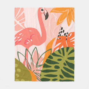 UA Jungle Flamingo II Fleecedecke