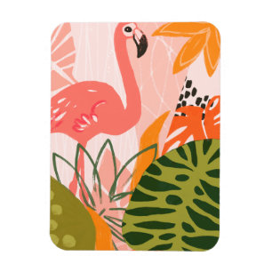 UA Jungle Flamingo II Magnet