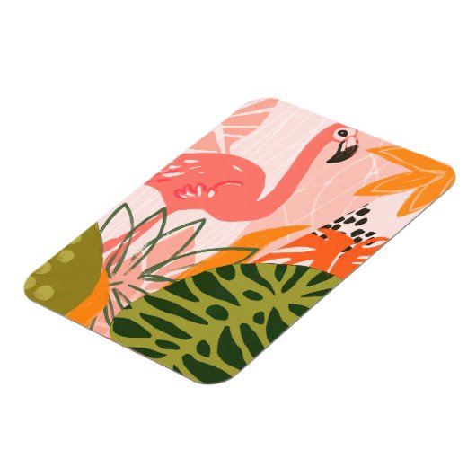 UA Jungle Flamingo II Magnet (Linke Seite)