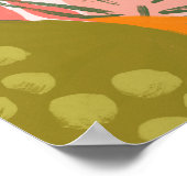 UA Jungle Flamingo II Poster (Ecke)