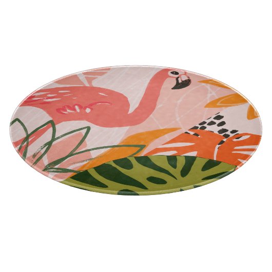 UA Jungle Flamingo II Schneidebrett (Ecke)