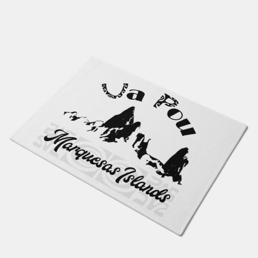 UA POU FUßMATTE (Schrägansicht)