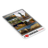 UA Ukraine - Odessa - I Liebe Mosaik - Magnet (Rechte Seite)