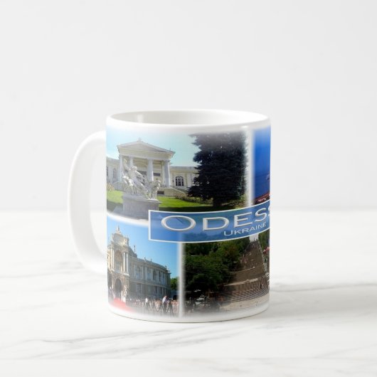 UA Ukraine - Odessa Kaffeetasse (Vorderseite Links)