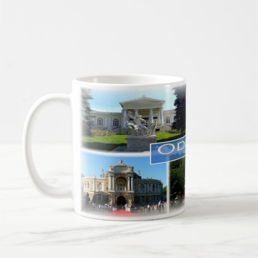 UA Ukraine - Odessa Kaffeetasse (Links)