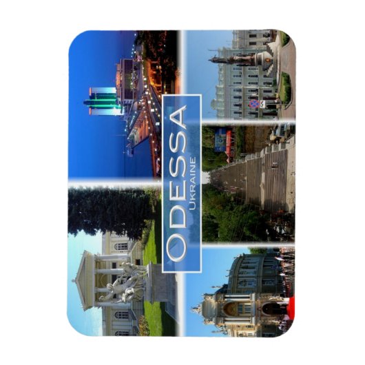 UA Ukraine - Odessa Magnet (Vertikal)
