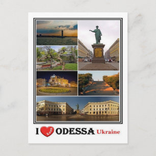 UA Ukraine - Odessa - Postkarte