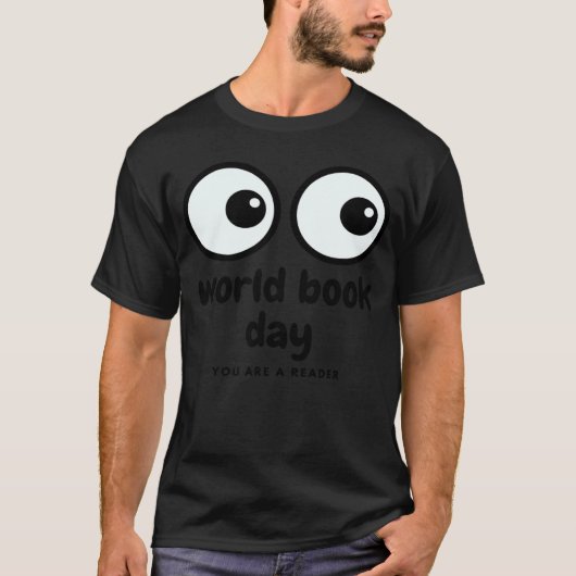 UA World Book Day Eye Reader T-Shirt (Vorderseite)