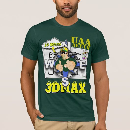 UAA AET/CM 3DMAX T-Shirt (Vorderseite)