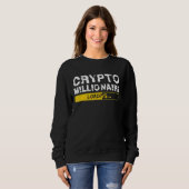 UAB KIDKIS Crypto Millionaire Loading Funny Bitcoi Sweatshirt (Vorne ganz)