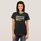 UAB KIDKIS Crypto Millionaire Loading Funny Bitcoi T-Shirt (Vorne ganz)