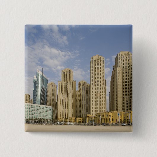 UAE, Dubai, Marina. Jumeirah Beach Residence Button (Vorderseite)