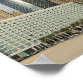 UAE, Dubai, Marina. Jumeirah Beach Residence Poster (Ecke)