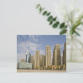 UAE, Dubai, Marina. Jumeirah Beach Residence Postkarte (Stehend Vorderseite)