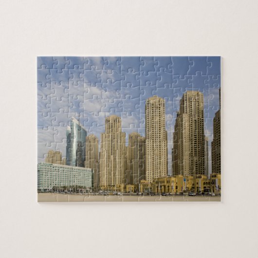 UAE, Dubai, Marina. Jumeirah Beach Residence Puzzle (Horizontal)