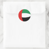 UAE Fisheye Flag Sticker (Tasche)