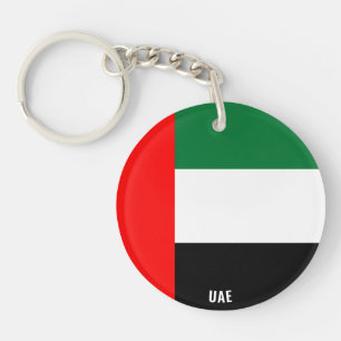 UAE Flag Charming Patriotic Schlüsselanhänger