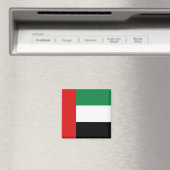 UAE Flag Magnet (In Situ (Geschirrspüler))