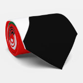 UAE Flag Men Necktie Krawatte (Gerollt)