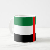 UAE Flag Pride Tasse (Vorderseite Links)