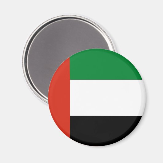 UAE-Flagge Magnet (Vorderseite/Rückseite)