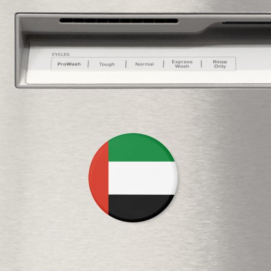 UAE-Flagge Magnet (In Situ (Geschirrspüler))