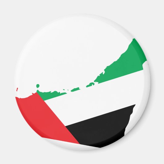Uae-Flagge Magnet (Vorne)