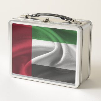 UAE-Flagge Metall Brotdose