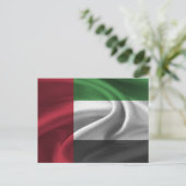 UAE-Flagge Postkarte (Stehend Vorderseite)