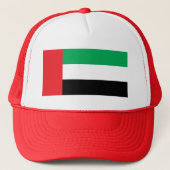 Uae-Flagge Truckerkappe (Vorderseite)