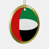 Uae-Flaggen-Verzierung Keramik Ornament (Rechts)