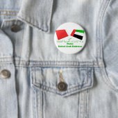 UAE u. Dubai-Flaggen-Fliesen Button (Beispiel)