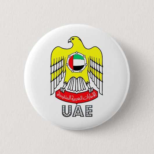 Uae-Wappen Button (Vorderseite)