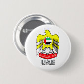 Uae-Wappen Button (Vorne & Hinten)