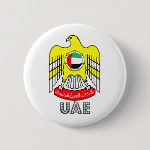 Uae-Wappen Button