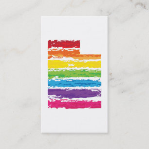 Uah-Farbstriche Visitenkarte