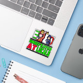UaL Custom Cut Sticker (Laptop mit iPhone)