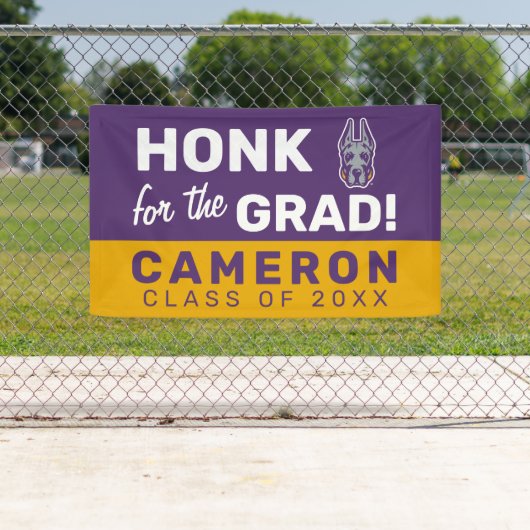 UAlbany Great Danes | Ehre für den Grad-Banner Banner (Insitu)