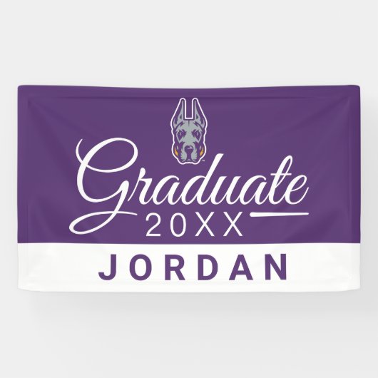 UAlbany Great Danes | Graduate Class of Banner (Horizontal)