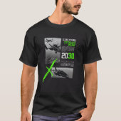 UAM PULSE CITYSCAPE UNTEN FÜR Air Taxi AAM VTOL T-Shirt (Vorderseite)