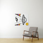 UAP Alien Entführung Wandteppich (Beispiel (Horizontal))