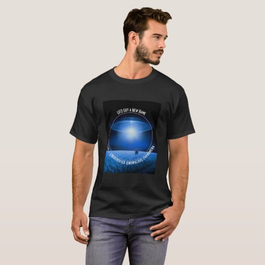 UAP Nicht identifizierte anomalöse Phenomena UFO T-Shirt (Vorne ganz)