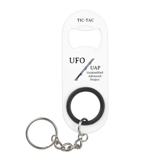 UAP-UFO MINI FLASCHENÖFFNER (Vorderseite)