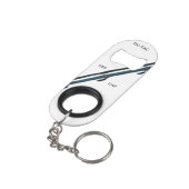 UAP-UFO MINI FLASCHENÖFFNER (Rückseite Schrägansicht)