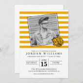 UAPB Golden Lions Graduate Ankündigung (Vorne/Hinten)