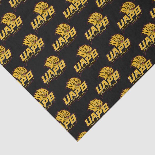 UAPB Golden Lions Graduate Seidenpapier (Ausschnitt)