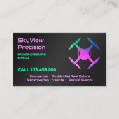 UAV Drone Fotografie Visitenkarte (Vorderseite)